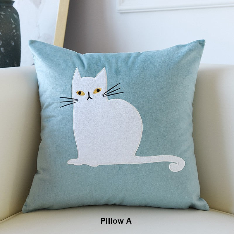 Decorative shop cat pillows