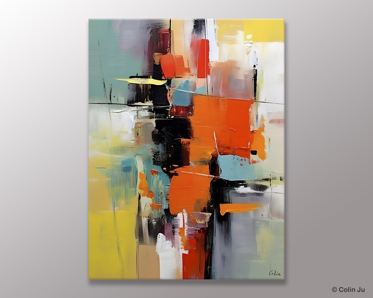 Abstract Canvas Painting, Modern Paintings for Living Room, Huge Paint –