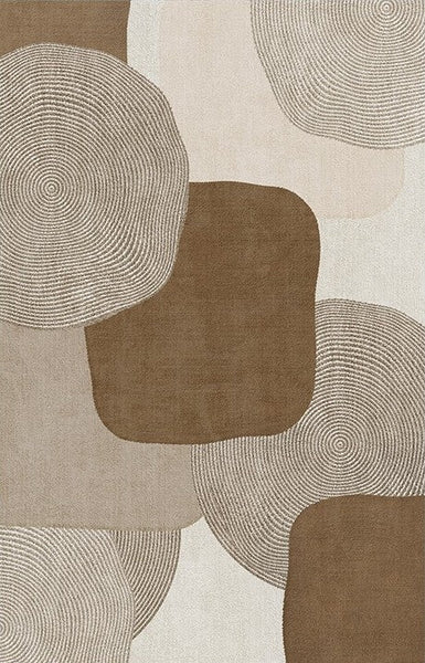 Modern Living Room Rug Ideas, Geometric Contemporary Modern Rugs Next to Bed, Extra Large Modern Area Rugs-LargePaintingArt.com