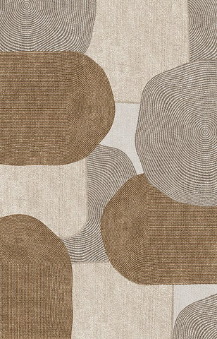 Abstract Area Rugs for Living Room, Modern Rugs for Interior Design, Contemporary Abstract Rugs for Dining Room-LargePaintingArt.com