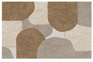 Unique Modern Rugs for Interior Design, Abstract Area Rugs for Living Room, Contemporary Abstract Rugs for Dining Room-LargePaintingArt.com