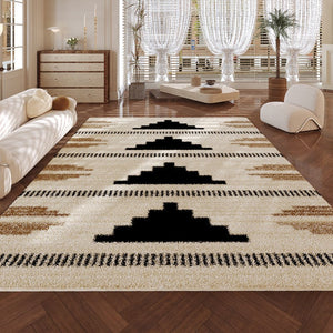 Kitchen Runner Rugs, Modern Runner Rugs Next to Bed, Bathroom Runner Rugs, Contemporary Runner Rugs for Living Room, Runner Rugs for Hallway-LargePaintingArt.com