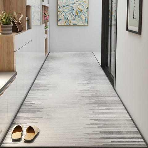 Simple Modern Long Hallway Runners, Kitchen Runner Rugs, Entryway Runner Rug Ideas, Long Hallway Runners, Long Narrow Runner Rugs, Entrance Hallway Runners-LargePaintingArt.com