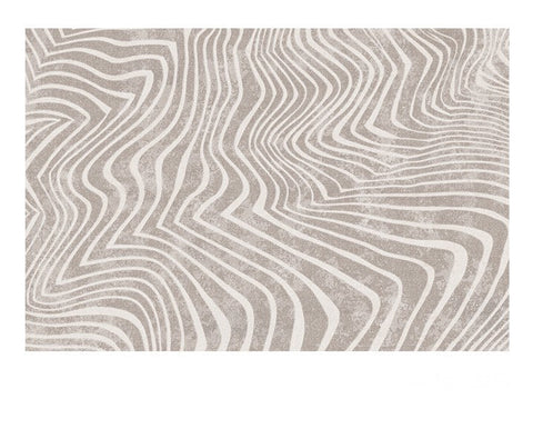 Stripe Area Rugs under Sofa, Modern Carpets for Office, Dining Room Floor Rugs, Mid Century Area Rugs for Living Room, Abstract Contemporary Rugs for Bedroom-LargePaintingArt.com