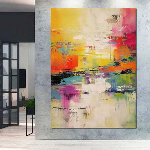 Hand Painted Acrylic Painting, Acrylic Painting for Living Room, Extra Large Wall Art Painting, Modern Contemporary Abstract Artwork, Buy Paintings Online-LargePaintingArt.com