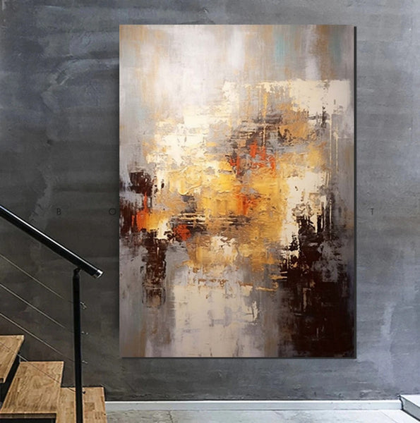 Modern Contemporary Abstract Artwork, Extra Large Wall Art Painting, Hand Painted Acrylic Painting, Acrylic Painting for Living Room, Buy Paintings Online-LargePaintingArt.com