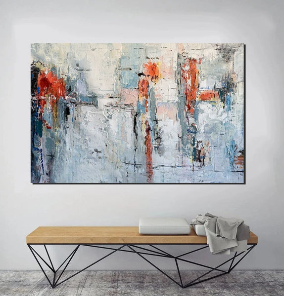 Abstract Acrylic Paintings for Living Room, Buy Paintings Online, Heavy Texture Canvas Art, Modern Contemporary Artwork-LargePaintingArt.com