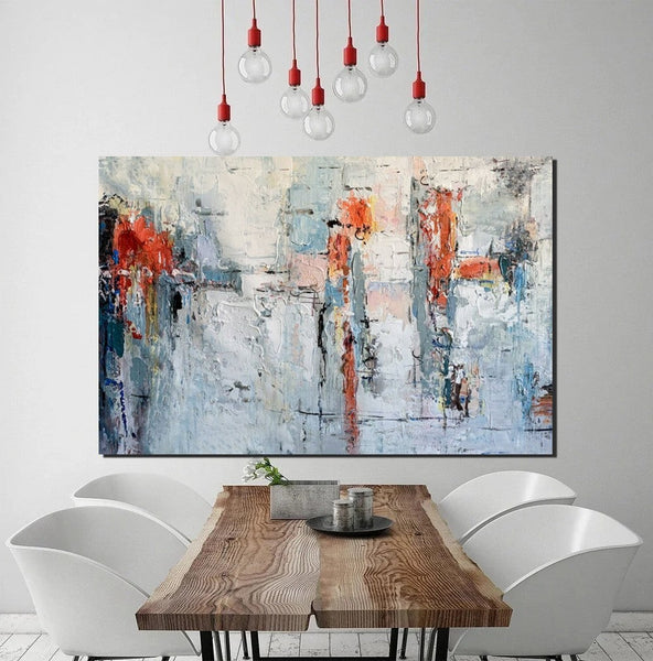 Abstract Acrylic Paintings for Living Room, Buy Paintings Online, Heavy Texture Canvas Art, Modern Contemporary Artwork-LargePaintingArt.com