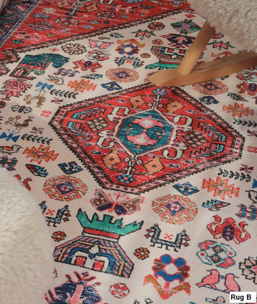 Antique Persian Rug, Oversized Area Rugs for Living Room, Extra Large Vintage Persian Rugs, Vintage Rugs for Bedroom, Persain Rugs for Dining Room-LargePaintingArt.com