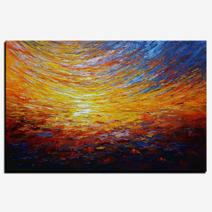 Canvas Painting, Custom Abstract Artwork, Abstract Painting, Abstract Painting, Modern Art-LargePaintingArt.com