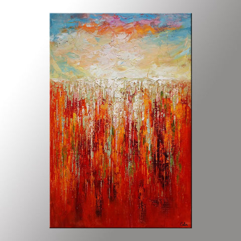 Canvas Painting, Original Artwork, Original Painting, Custom Extra Large Painting-LargePaintingArt.com