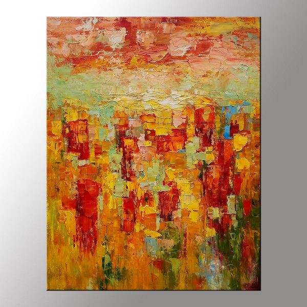 Abstract Acrylic Paintings, Abstract Painting for Living Room, Simple Modern Paintings, Custom Abstract Art Painting-LargePaintingArt.com