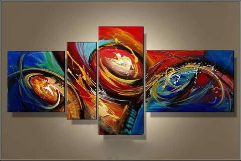 Extra Large Painting for Living Room, Modern Contemporary Art, Simple Abstract Artwork, 72 inch Wall Art, Modern Art on Canvas-LargePaintingArt.com