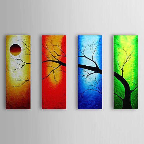 Bedroom Wall Paintings, Tree Painting, Moon Painting, Acrylic Painting  Landscape, Bedroom Acrylic Paintings, Landscape Canvas Painting