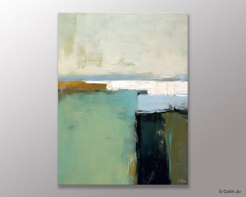 Abstract Canvas Art for Bedroom, Extra Large Abstract Paintings for Dining Room, Original Modern Acrylic Art, Modern Canvas Paintings-LargePaintingArt.com