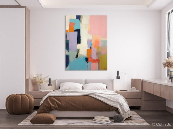 Contemporary Painting on Canvas, Large Wall Art Paintings, Simple Modern Art, Original Abstract Wall Art for sale, Simple Abstract Paintings-LargePaintingArt.com