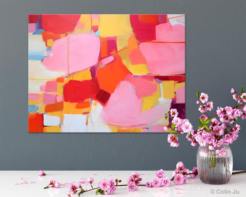 Original Modern Artwork, Large Wall Art Painting for Bedroom, Oversized Abstract Wall Art Paintings, Contemporary Acrylic Painting on Canvas-LargePaintingArt.com