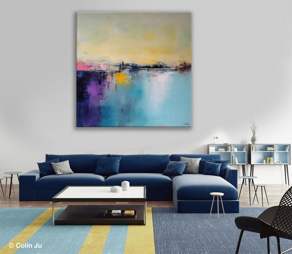 Original Abstract Wall Art, Simple Canvas Art, Large Canvas Paintings for Living Room, Large Abstract Artwork, Modern Acrylic Art for Sale-LargePaintingArt.com